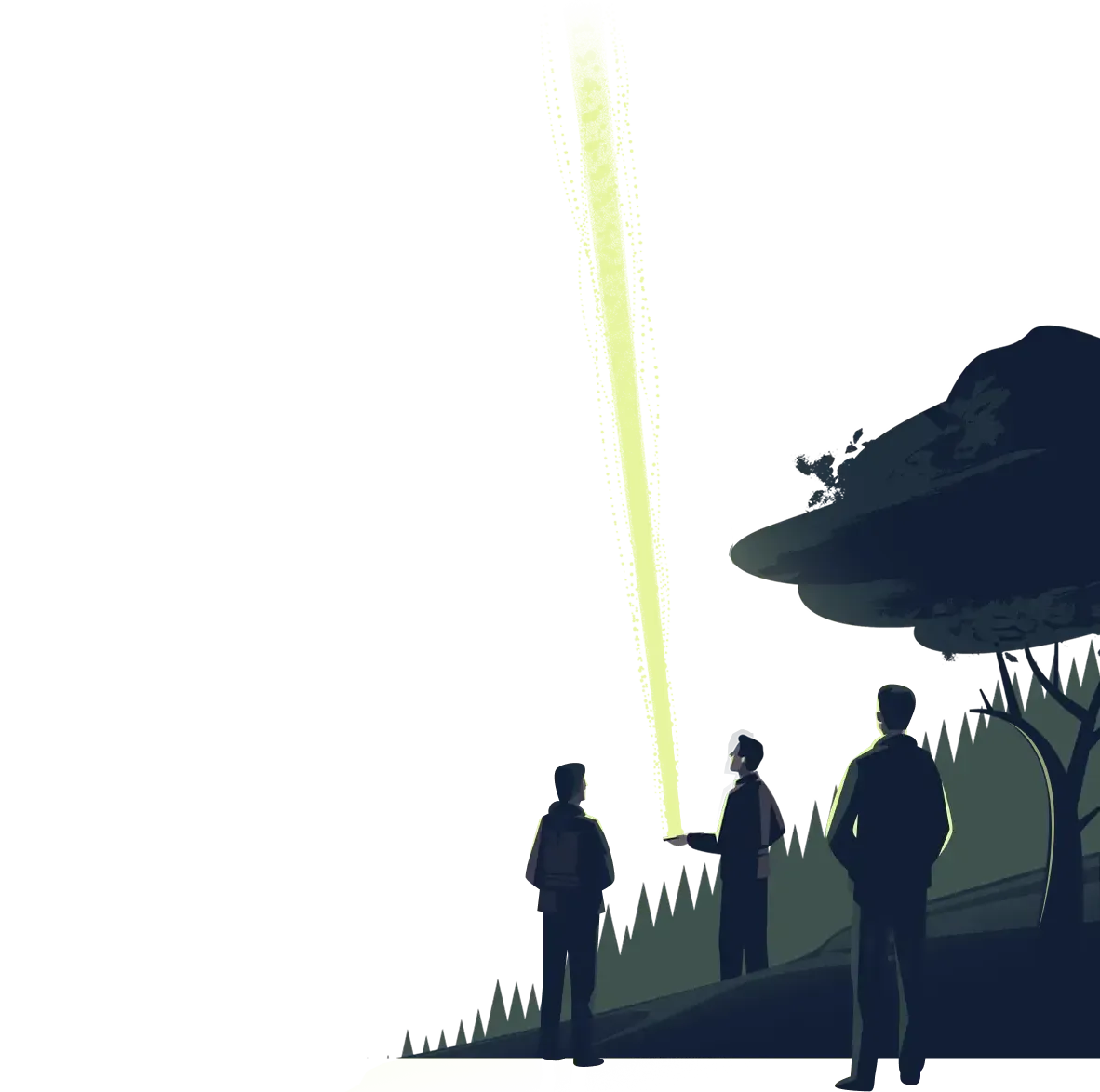 Home Illustration β device on